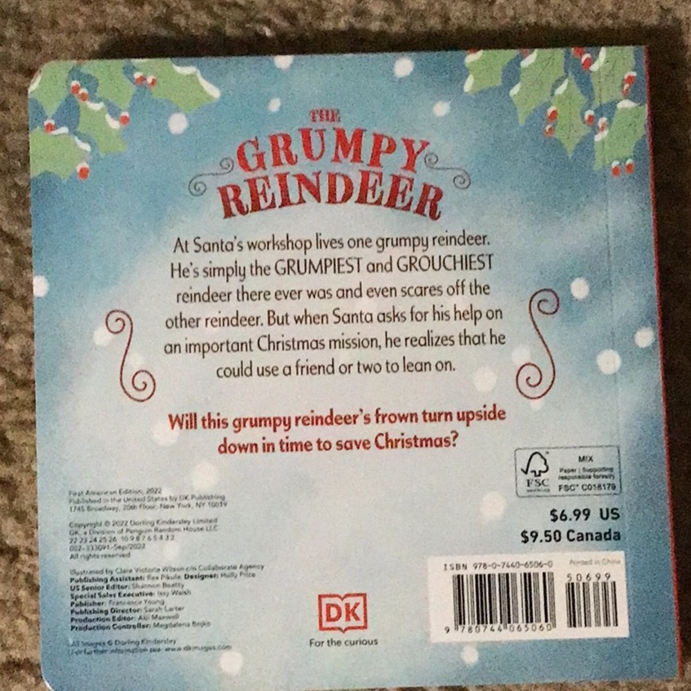 The Grumpy Reindeer - Picture 2 of 3